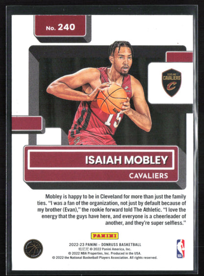 Isaiah Mobley RC Green Laser