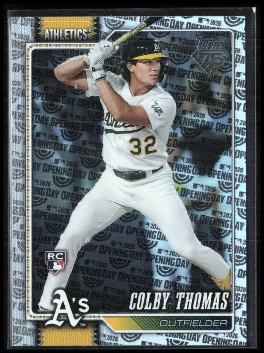 Colby Thomas RC Opening Day Parallel