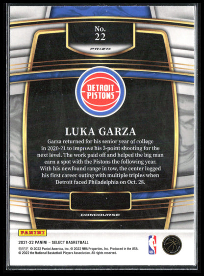 Luka Garza RC Silver