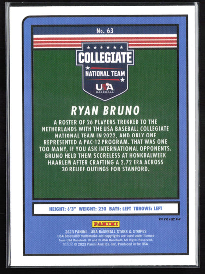 Ryan Bruno Red White Stripe
