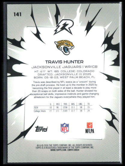 Travis Hunter RC