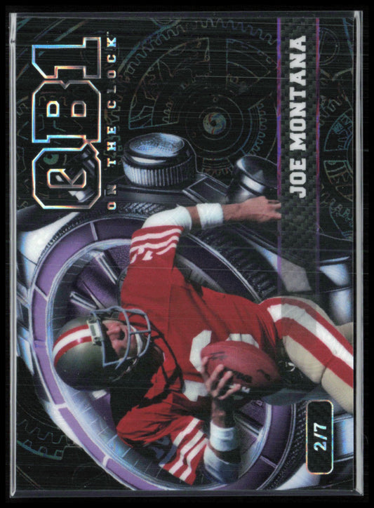 Joe Montana /7 2026 Wild Card QB1 on the Clock