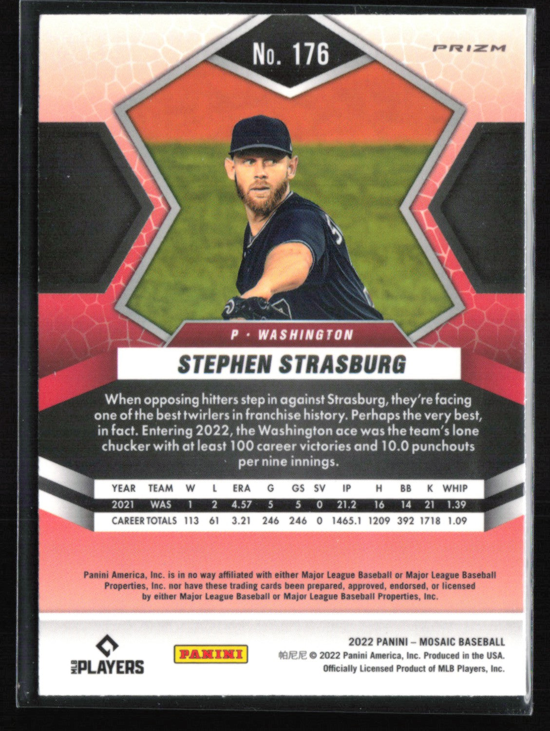 Stephen Strasburg Orange