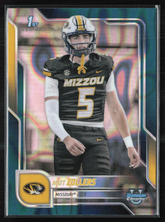 Matt Zollers 1st Bowman Green Lava