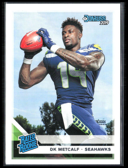 DK Metcalf RC 2019 Donruss
