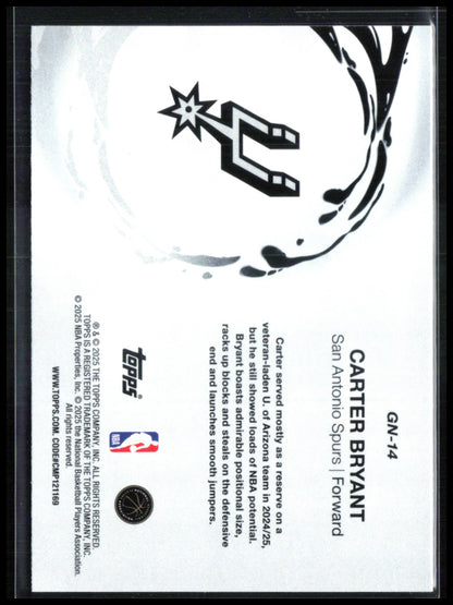 Carter Bryant RC