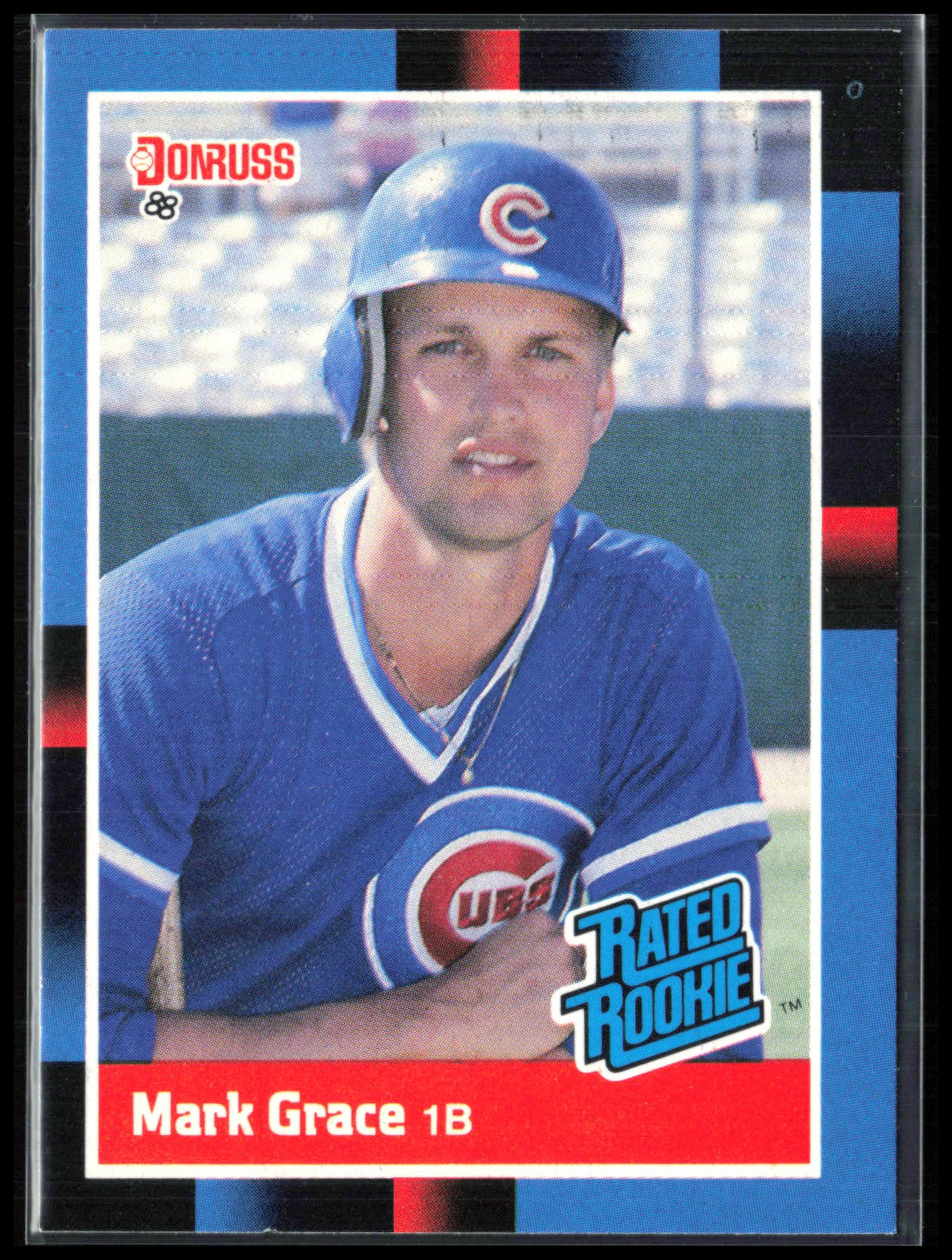 Mark Grace RC 1988 Donruss