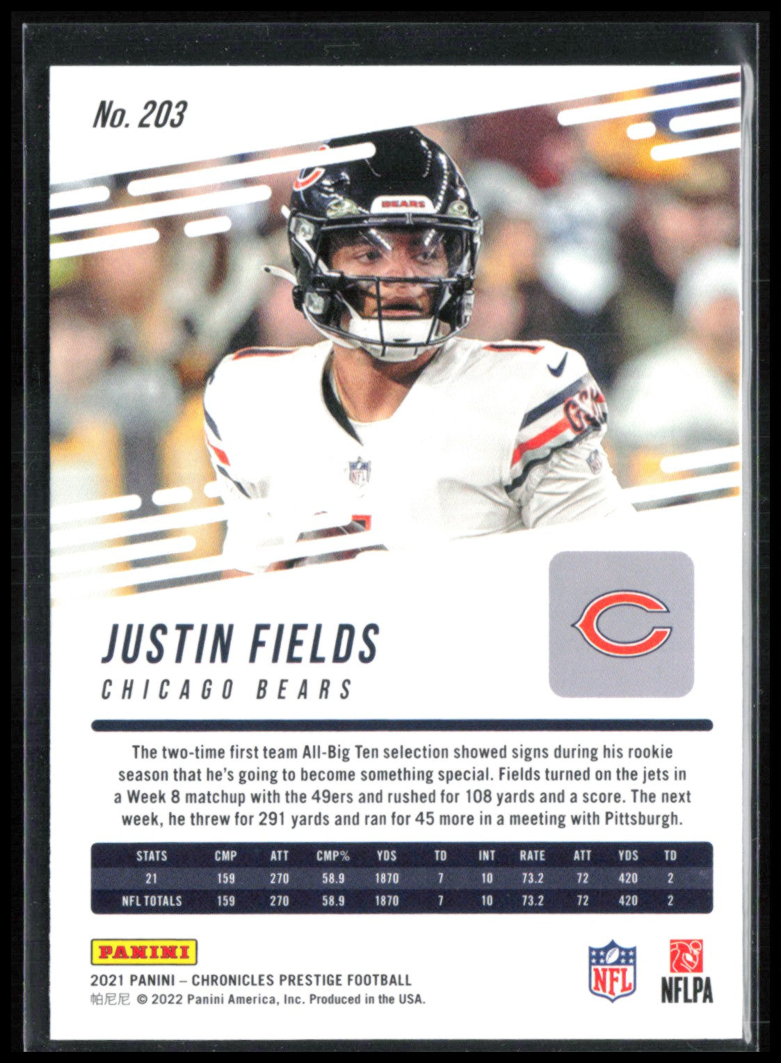 Justin Fields RC