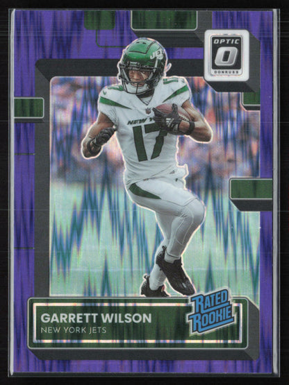 Garrett Wilson RC Purple Shock