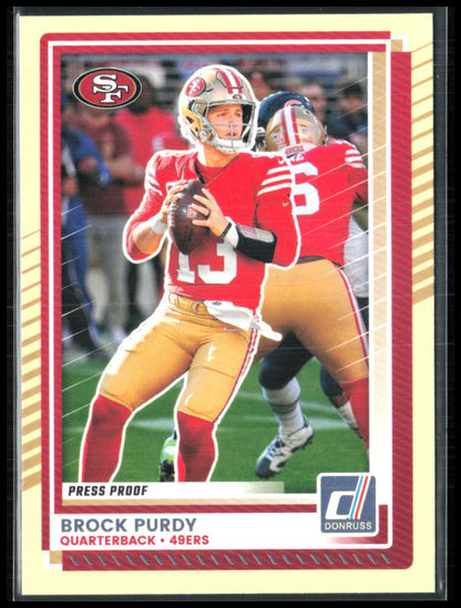 Brock Purdy Press Proof
