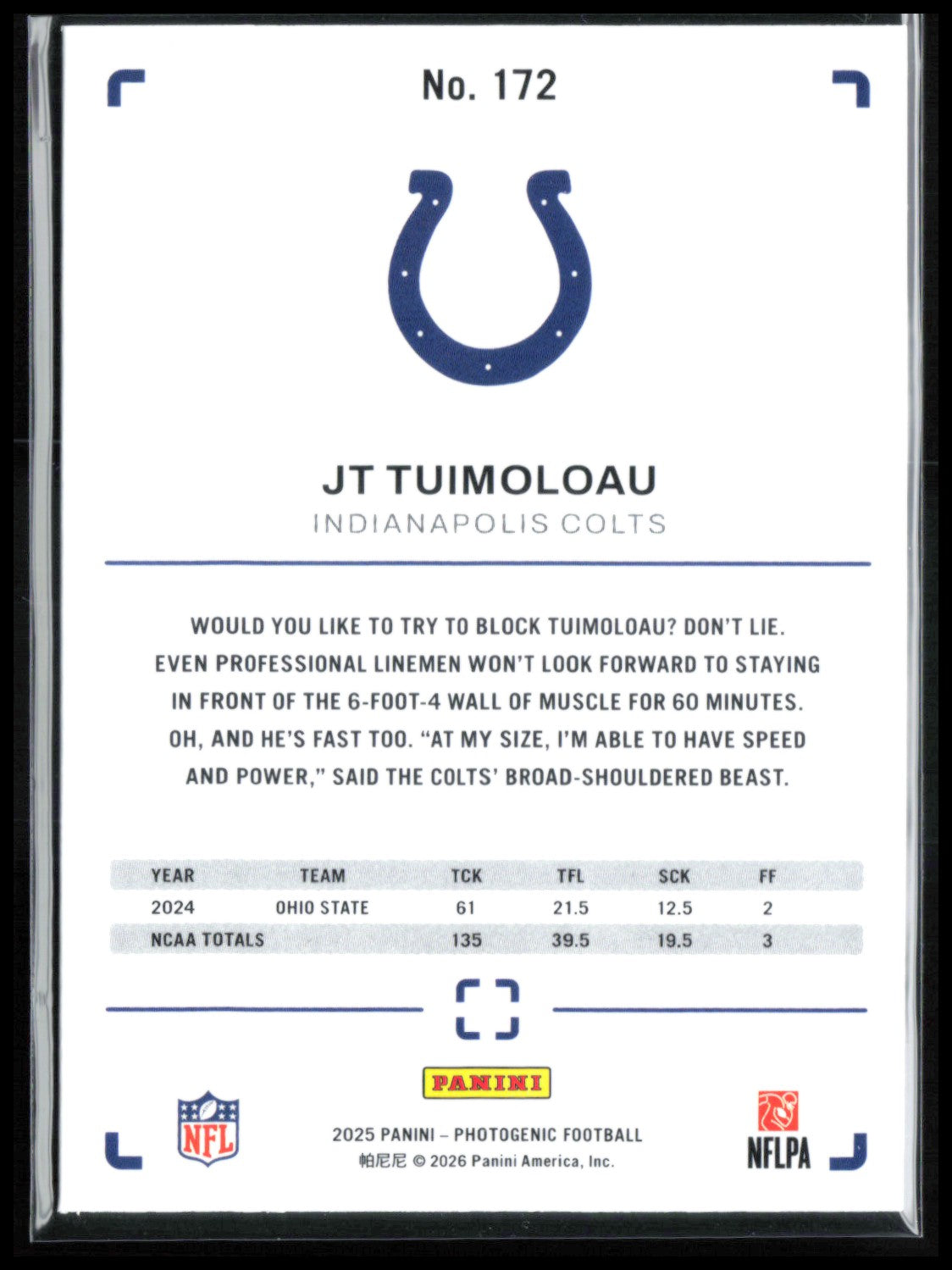JT Tuimoloau RC /150