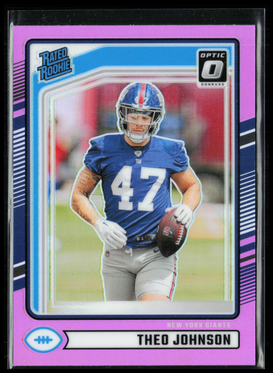 Theo Johnson RC Pink