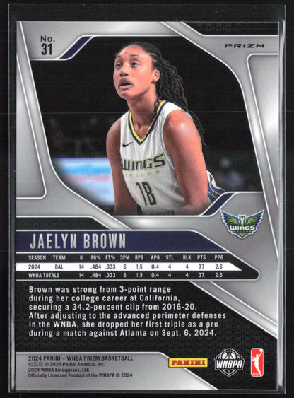 Jaelyn Brown RC Blue Velocity