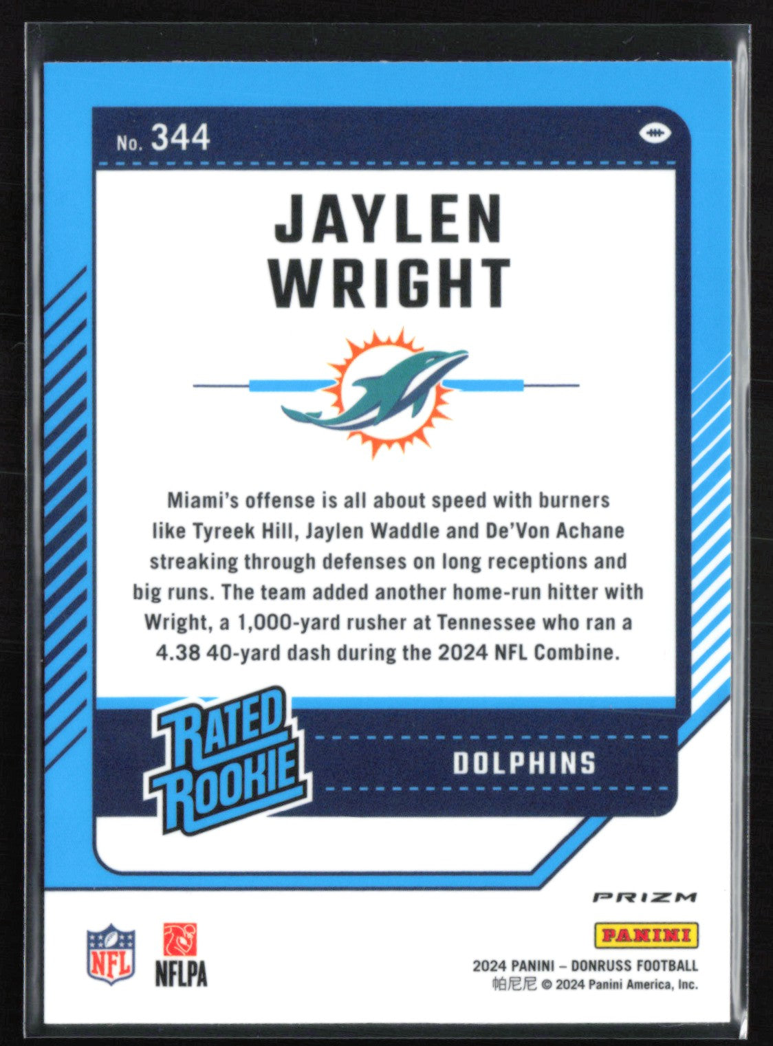 Jaylen Wright RC Pink Holo