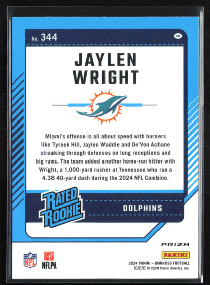 Jaylen Wright RC Pink Holo