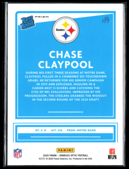Chase Claypool RC Pink Holo