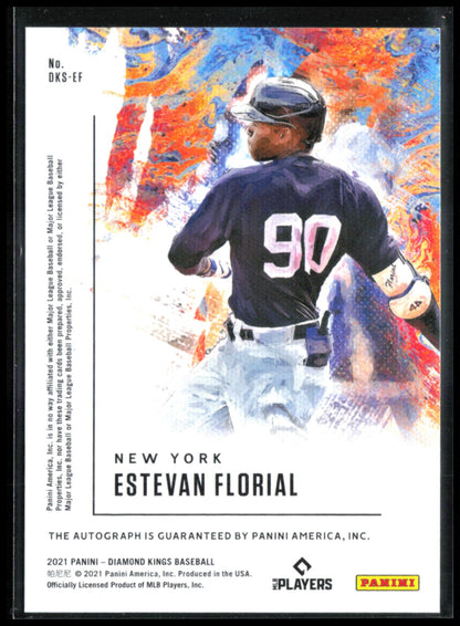 Estevan Florial Auto /50 2021 Diamond Kings