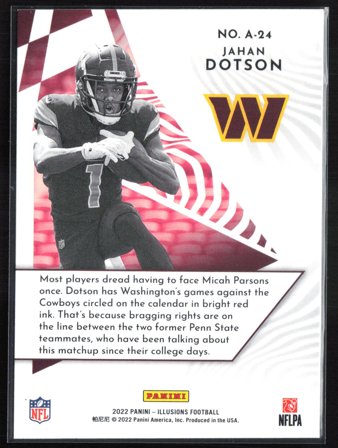 Jahan Dotson RC