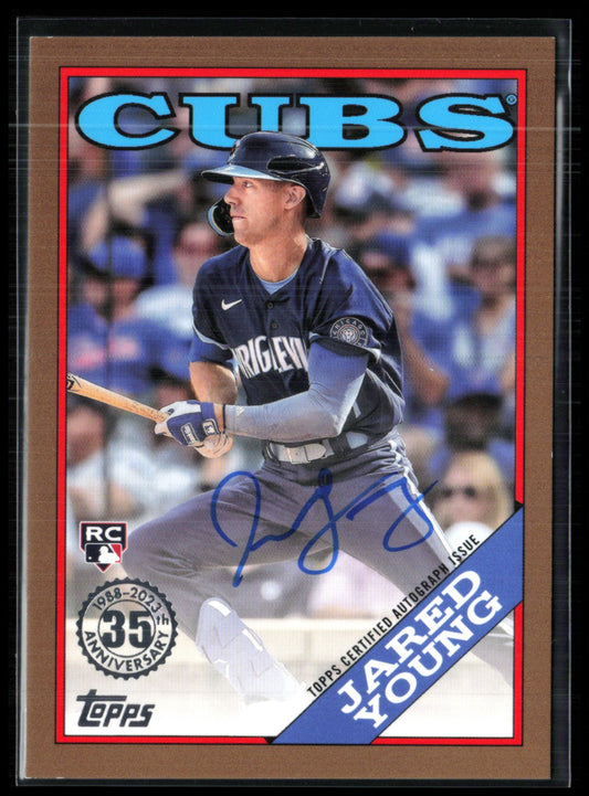 Jared Young RC Auto /50 Gold