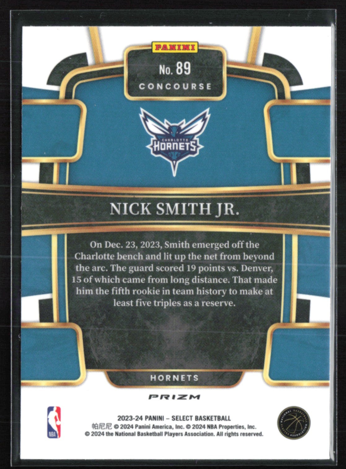 Nick Smith Jr. RC Tri-COlor
