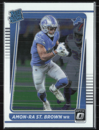 Amon-Ra St. Brown RC 202 Optic Rated Rookie