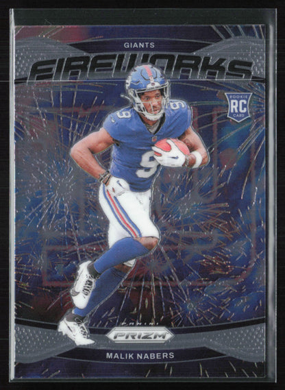 Malik Nabers RC Fireworks