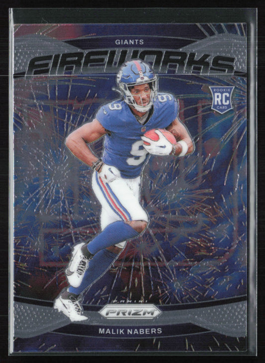 Malik Nabers RC Fireworks