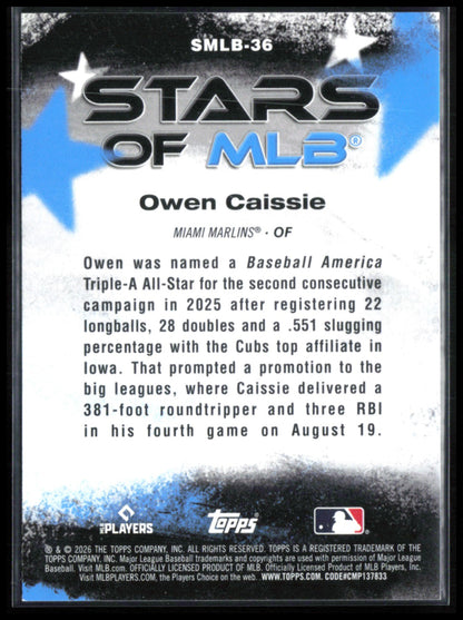 Owen Caissie RC