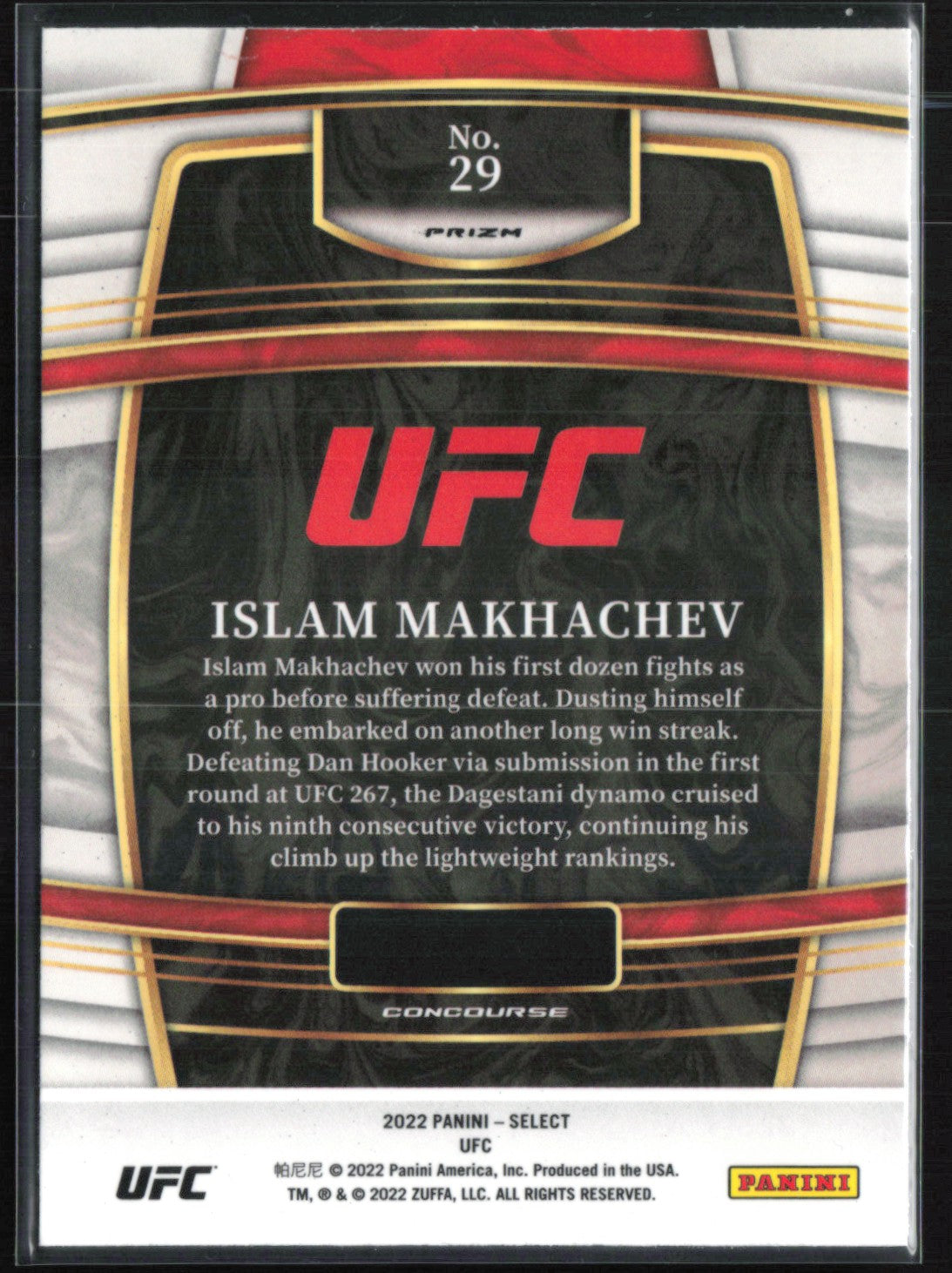 Islam Makhachev Orange Flash