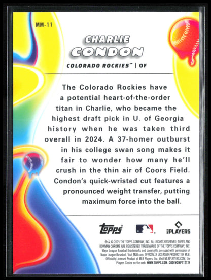 Charlie Condon Melt Mashers