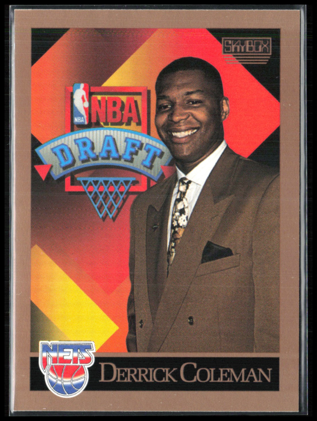 Derrick Coleman 1990 SkyBox