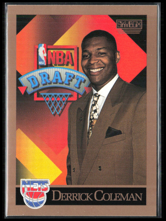 Derrick Coleman 1990 SkyBox