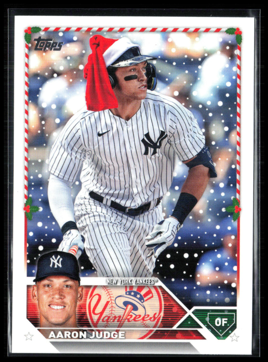 Aaron Judge Santa's Cap SP