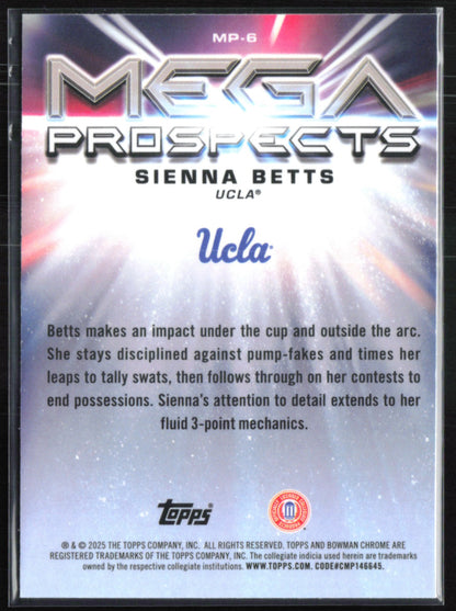 Sienna Betts Mega Prospects Mojo
