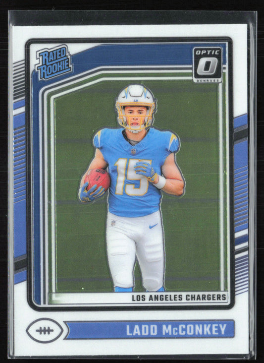 Ladd McConkey RC Optic Rated Rookie