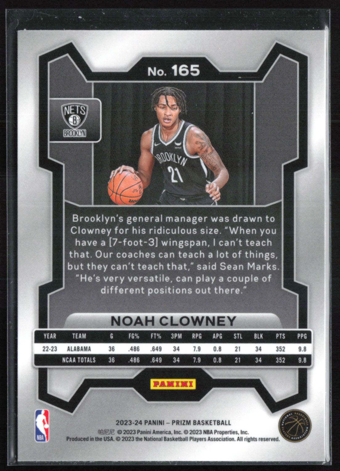Noah Clowney RC