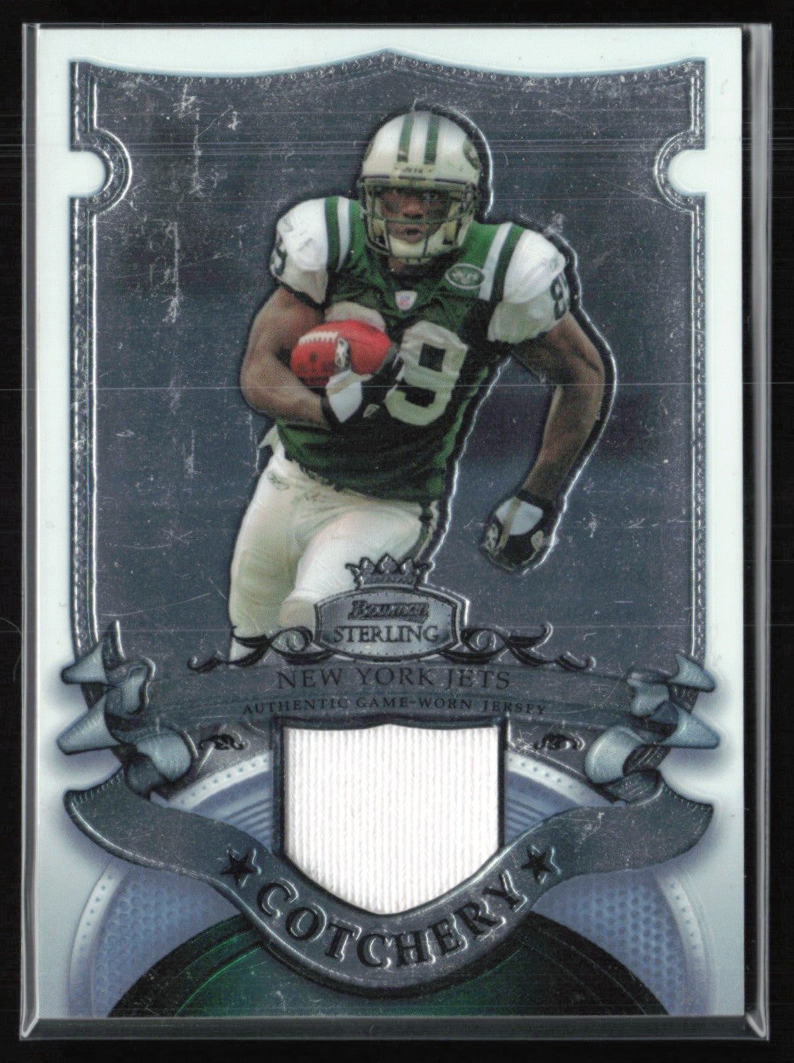 Jerricho Cotchery Game-Worn Jersey