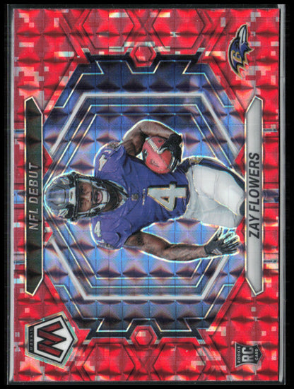 Zay Flowers RC Debut Red Camo