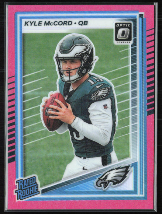 Kyle McCord RC Pink Holo