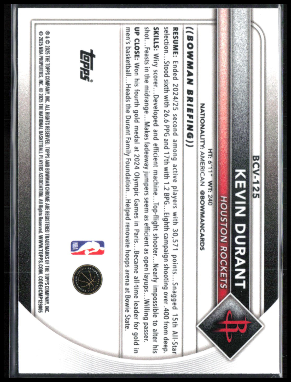 Kevin Durant Pink Mojo /199