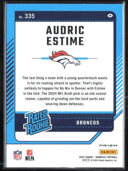 Audric Estime RC Pink Holo