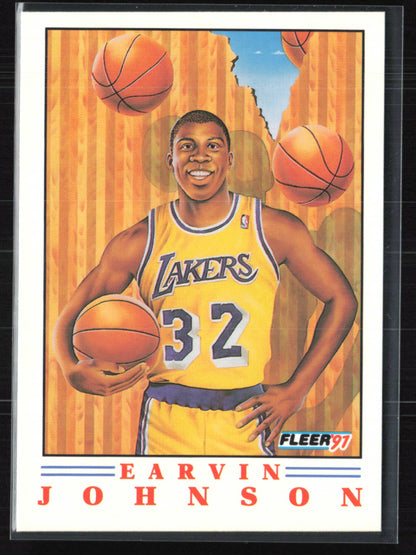 Earvin Johnson 1991 Fleer