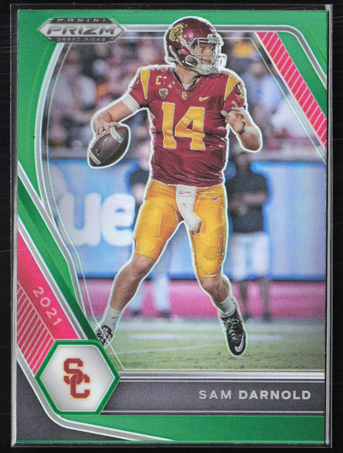 Sam Darnold Green Prizm
