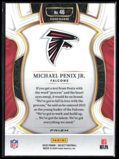 Michael Penix Jr Silver Concourse