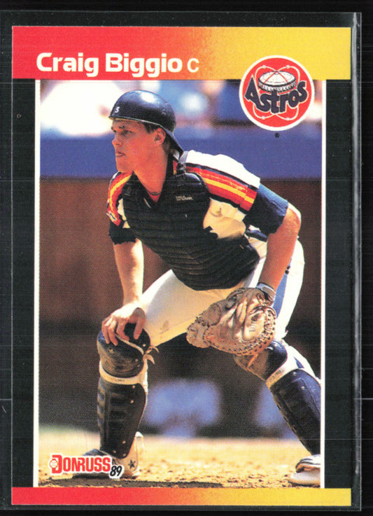 Craig Biggio 1989 Donruss