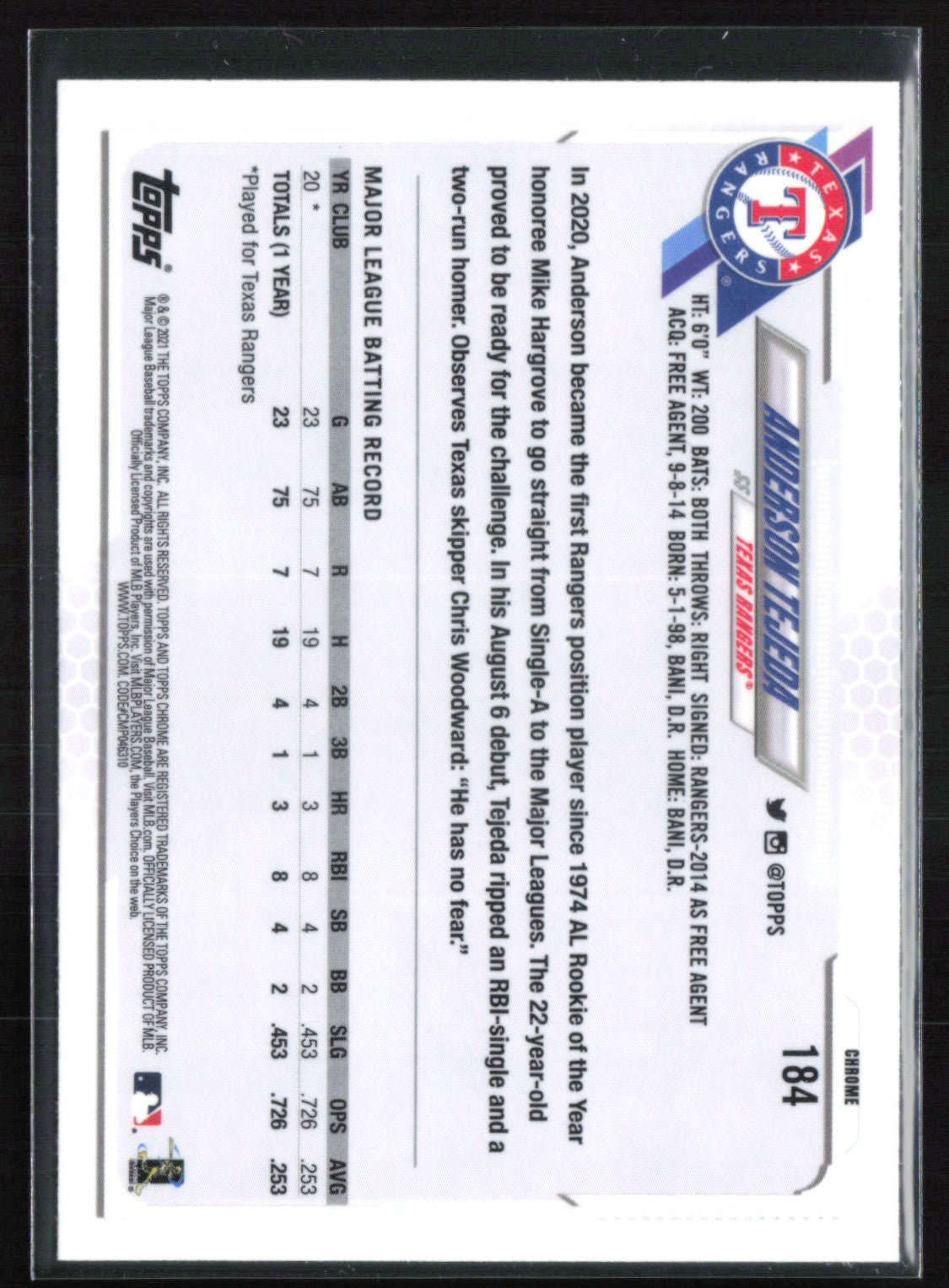 Anderson Tejeda RC