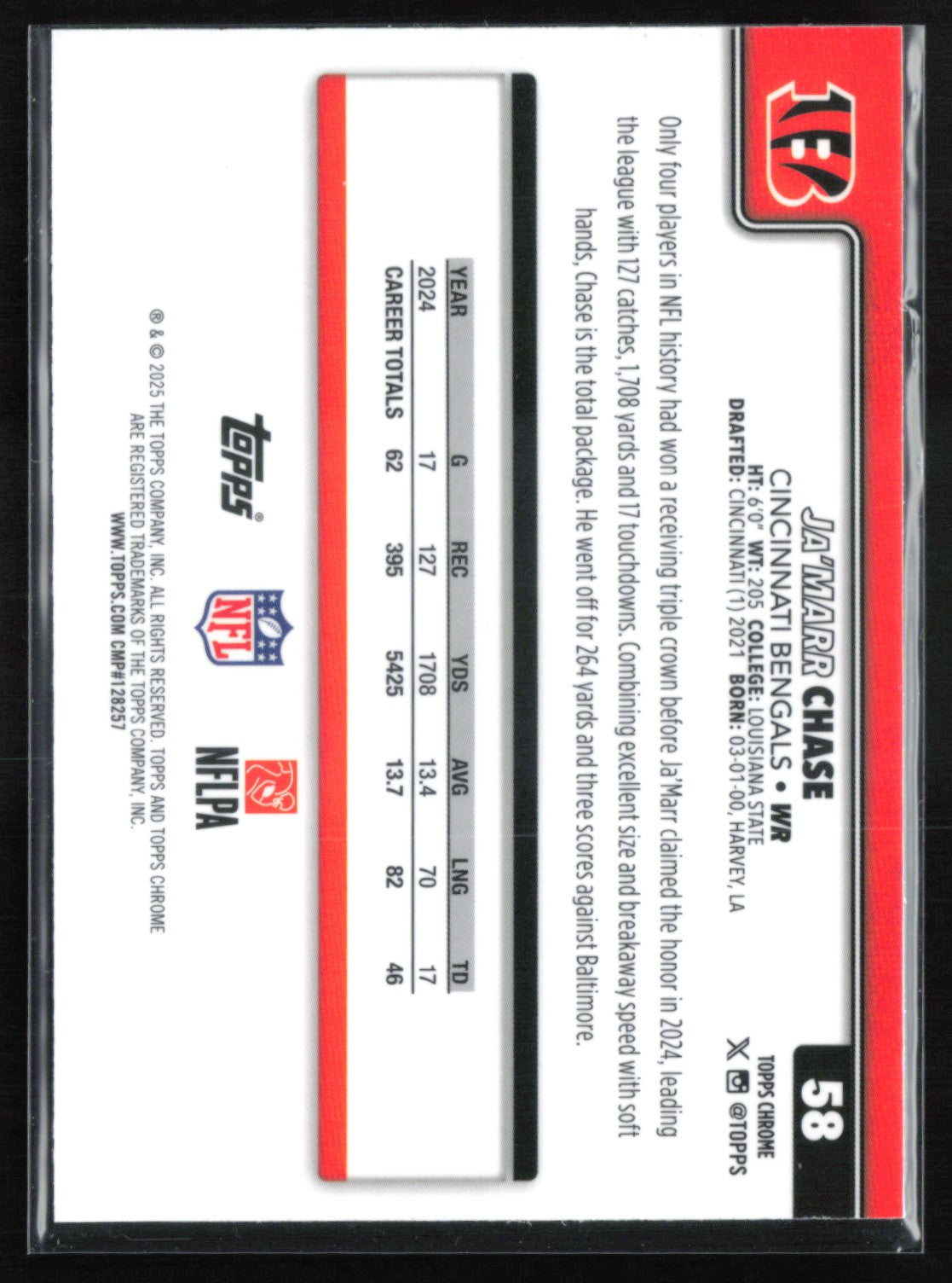 Ja'Marr Chase Pulsar Refractor
