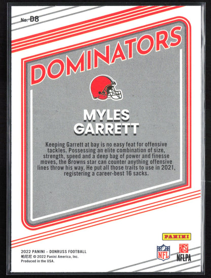 Myles Garrett Dominators