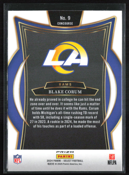 Blake Corum RC Gold Black Shock