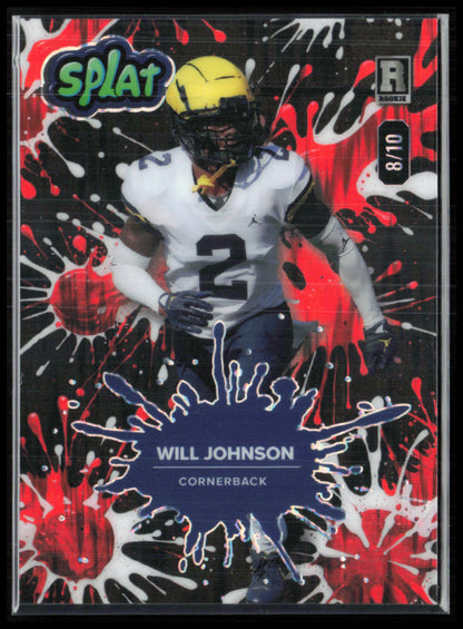 Will Johnson RC /10 2025 Wild Card Splat